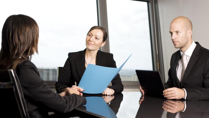 Job Interview with Smiles